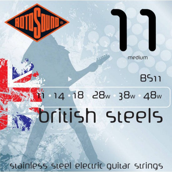 Струни за електрическа китара ROTOSOUND - Модел BS11     